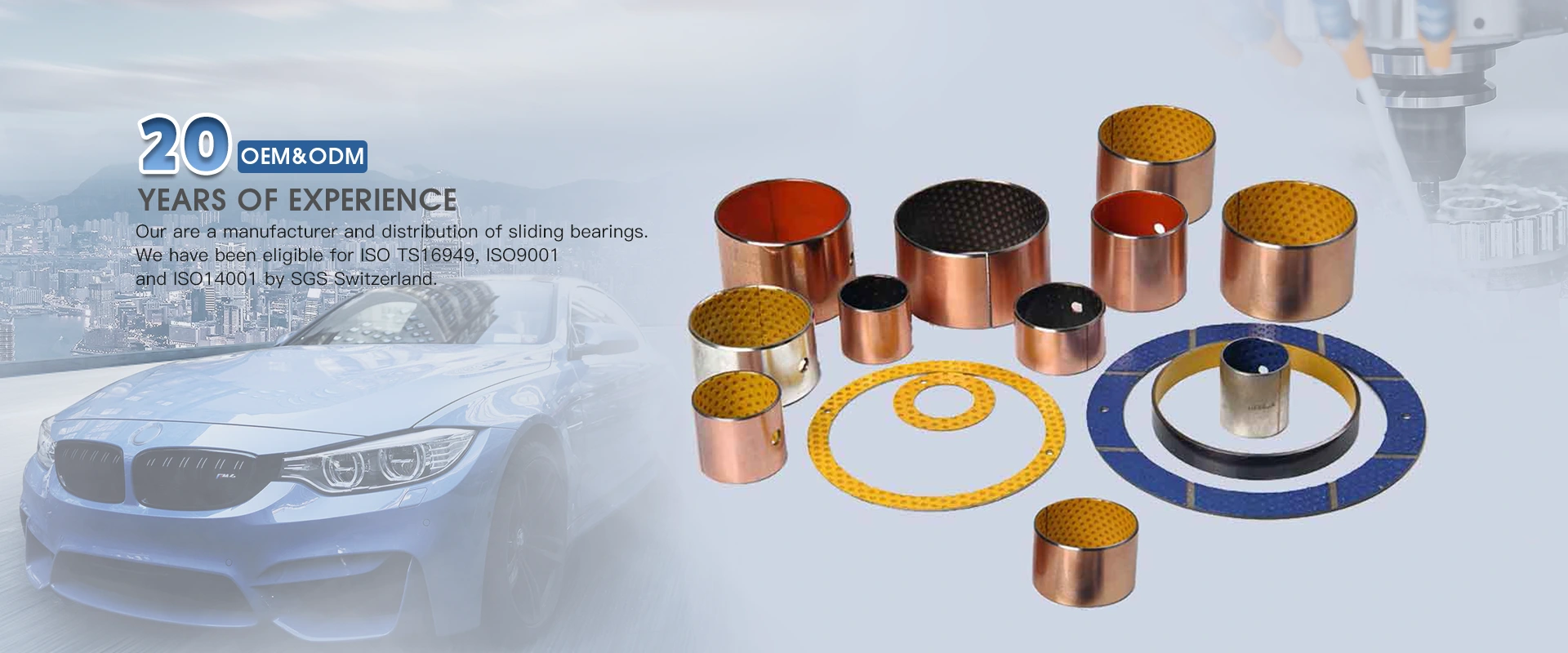 Mga Manufacturer ng Bi Metal Bearings