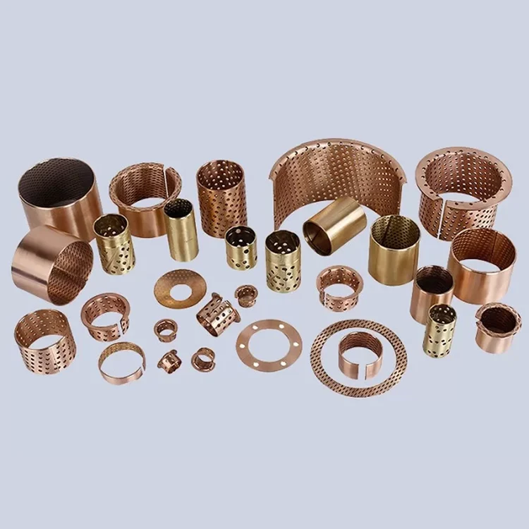 Copper Alloy CuZn31Si Nakabalot na Tansong Bearing