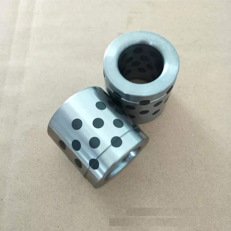 Graphite Plugged CNC Cast Bronze Bearings