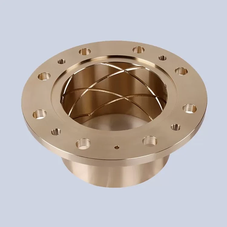 Mataas na Lakas Bronze Alloy Flanged Bearing