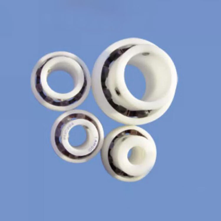 Ipasok ang PP UPE PEEK PTFE Anti Bump Pillow Block Ball Bearing