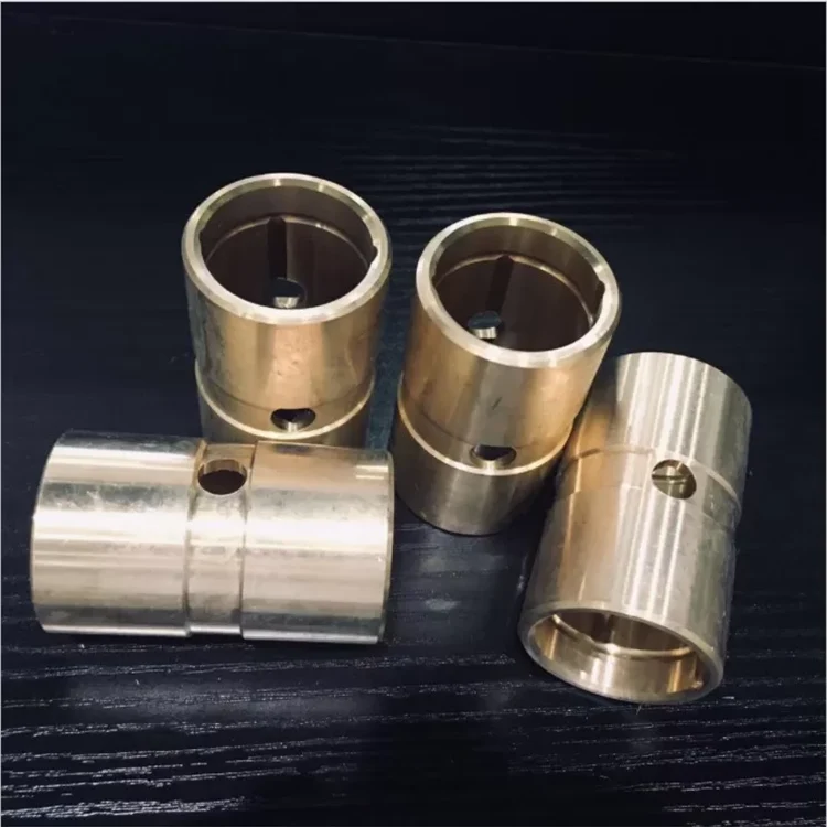 Precision Flanged Groove Cast Bronze Bearings