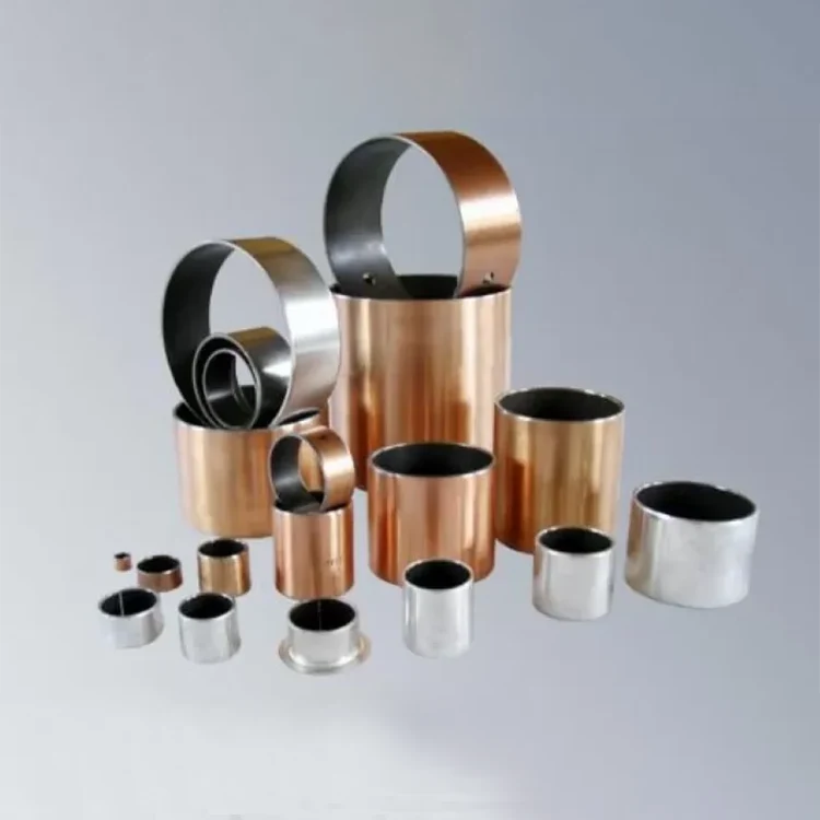 PTFE Porous Bronze Powder Steel Backing Bushing