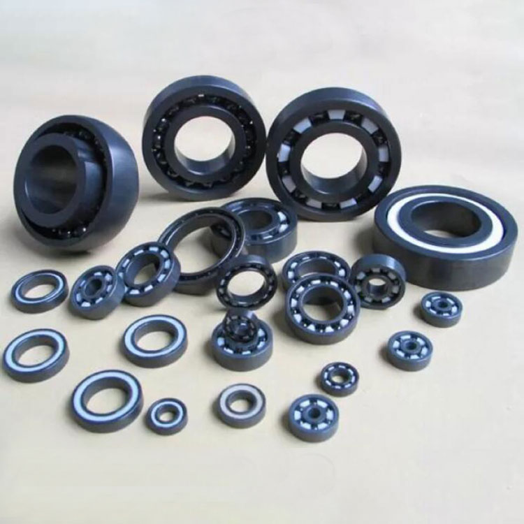 Si3N4 Full Ceramic Bearings PTFE o PEEK Cage