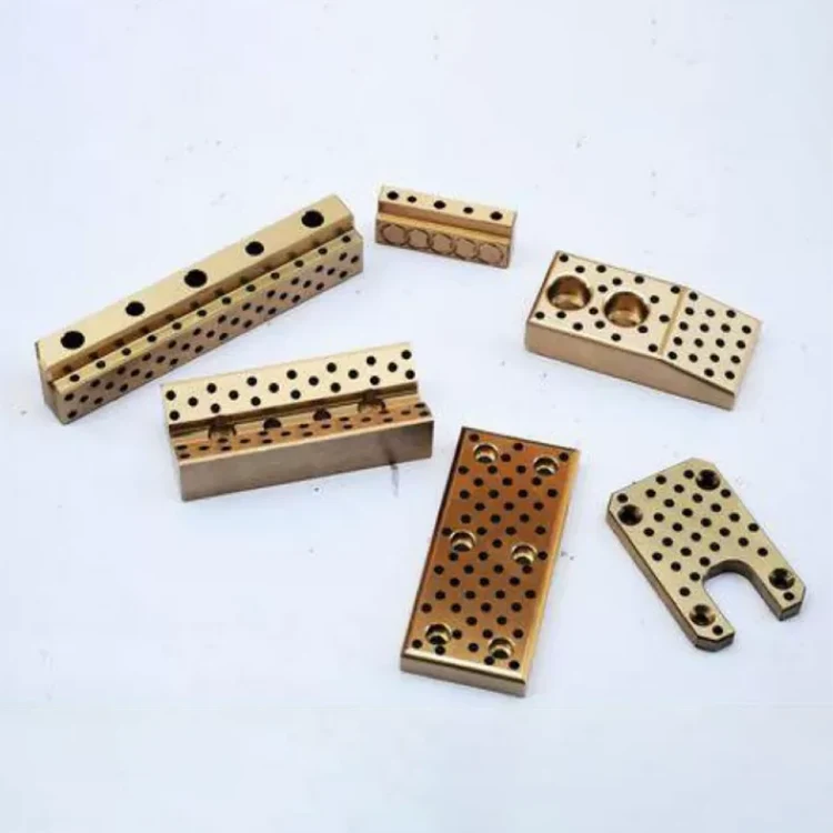 Tin Copper Cast Bronze Bearings Slide Block Anti Abrasion